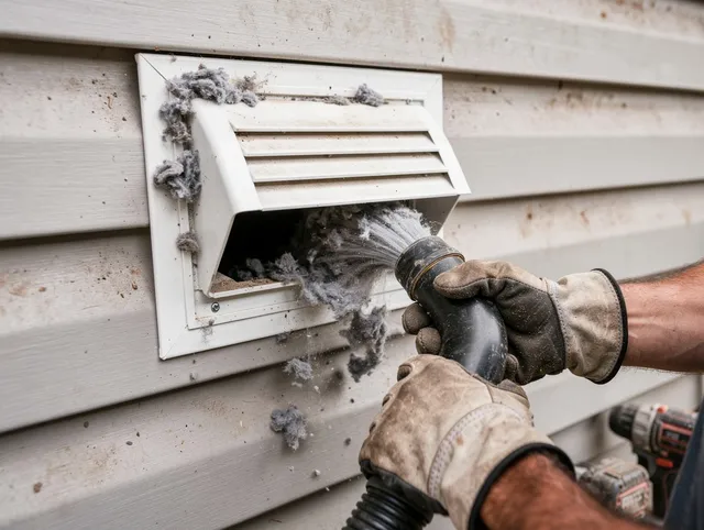 Professional dryer vent cleaning by Hinesville Dryer Vent Cleaning in Hinesville
