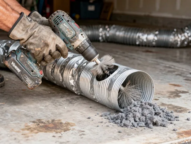 Professional duct cleaning by Hinesville Dryer Vent Cleaning in Hinesville