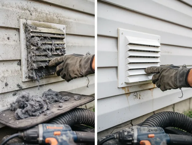 Residential dryer vent cleaning by Hinesville Dryer Vent Cleaning in Hinesville